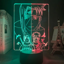 Lade das Bild in den Galerie-Viewer, Attack on Titan Anime Lampe Nachtlicht mit Farbwechsel und 3D Effekt
