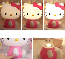 Lade das Bild in den Galerie-Viewer, Super Niedliches Hello Kitty Nachtlicht Lampe
