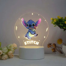 Lade das Bild in den Galerie-Viewer, Wundervolles Lilo &amp; Stitch Nachtlicht Deko Lampe für Kinderzimmer

