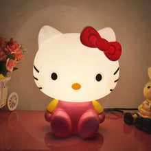 Lade das Bild in den Galerie-Viewer, Super Niedliches Hello Kitty Nachtlicht Lampe
