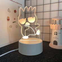 Lade das Bild in den Galerie-Viewer, Sanrio 3D Hello Kitty LED Nachtlicht - viele Motive
