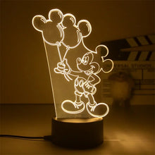 Lade das Bild in den Galerie-Viewer, Niedliche Mickey Maus Nachtlampen in vielen Motiven
