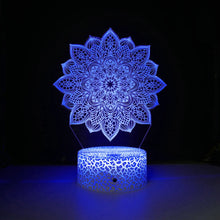 Lade das Bild in den Galerie-Viewer, Lotus Blume Nachtlicht Lampe
