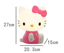 Lade das Bild in den Galerie-Viewer, Super Niedliches Hello Kitty Nachtlicht Lampe

