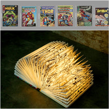 Lade das Bild in den Galerie-Viewer, Ant Man Lampe, Nachtlampe in Form eines Comic Heftes kaufen
