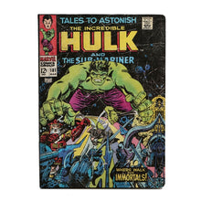 Lade das Bild in den Galerie-Viewer, Hulk Comic Heft Lampe, Nachtlicht im Comic Look kaufen
