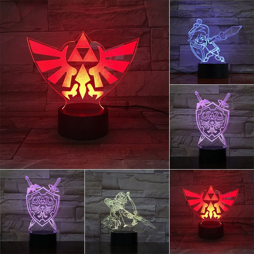 The Legend of Zelda Lampe Nachtlampe, Licht, Tischlampe kaufen