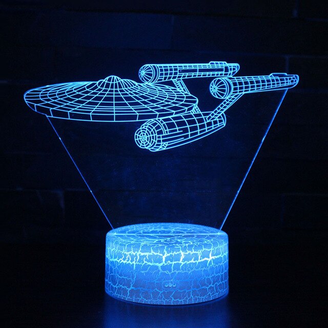 Star Trek Raumschiff Enterprise Lampe Nachtlicht – Lumilights