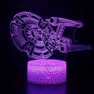 Star Trek Enterprise Lampe mit 3D Effekt, Farbwechsel und Fernbedienung kaufen
