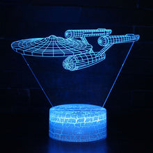 Lade das Bild in den Galerie-Viewer, Star Trek Raumschiff Enterprise Lampe Nachtlicht kaufen
