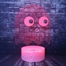 Lade das Bild in den Galerie-Viewer, Pacman Lampe mit Farbwechsel und 3D Effekt kaufen
