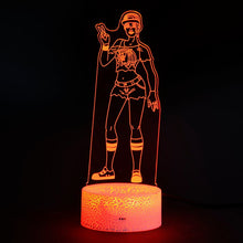 Lade das Bild in den Galerie-Viewer, Fortnite Season 9 Beach Bomber Nachttischlampe mit 3D Effekt kaufen
