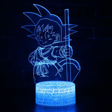 Lade das Bild in den Galerie-Viewer, Dragon Ball Lampe mit Farbwechsel und magischen 3D Effekt kaufen
