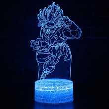 Lade das Bild in den Galerie-Viewer, Dragon Ball Lampe mit Farbwechsel und magischen 3D Effekt kaufen
