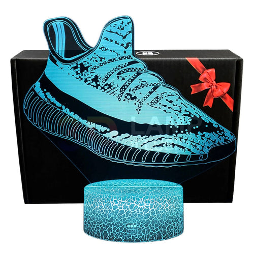 Nachttischlampe mit Sneaker Motiv, Nachtlicht, Tischlampe kaufen