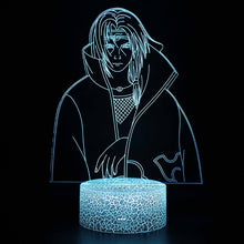 Lade das Bild in den Galerie-Viewer, Naruto Lampe, Nachtlicht, Tischlampe mit magischen 3D Effekt und Farbwechsel kaufen
