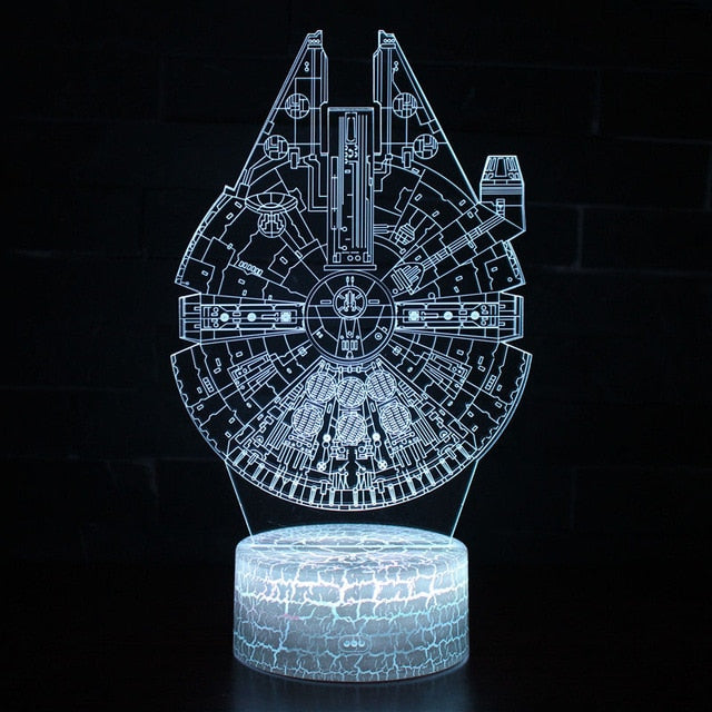 Star Wars R2D2 BB-8, Darth Vader, Todesstern 3D Lampe Nachtlicht kaufen