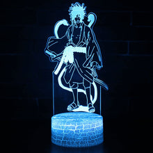 Lade das Bild in den Galerie-Viewer, Anime Naruto Uzumaki Lampe, Tischlicht, Nachttischlampe 3D Effekt und Farbwechsel kaufen
