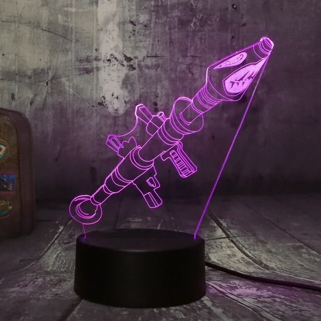 Battle Royale PUBG 3D Effekt Lampe mit Farbwechsel kaufen