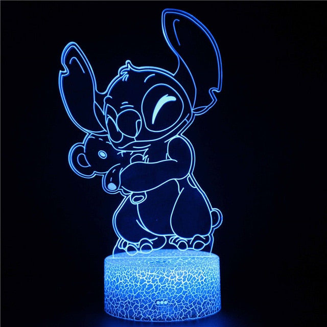 Lampe led Stitch - ArtyFakt