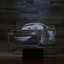 Lade das Bild in den Galerie-Viewer, Cars Nachtlampe für Kinder mit Farbwechsel kaufen
