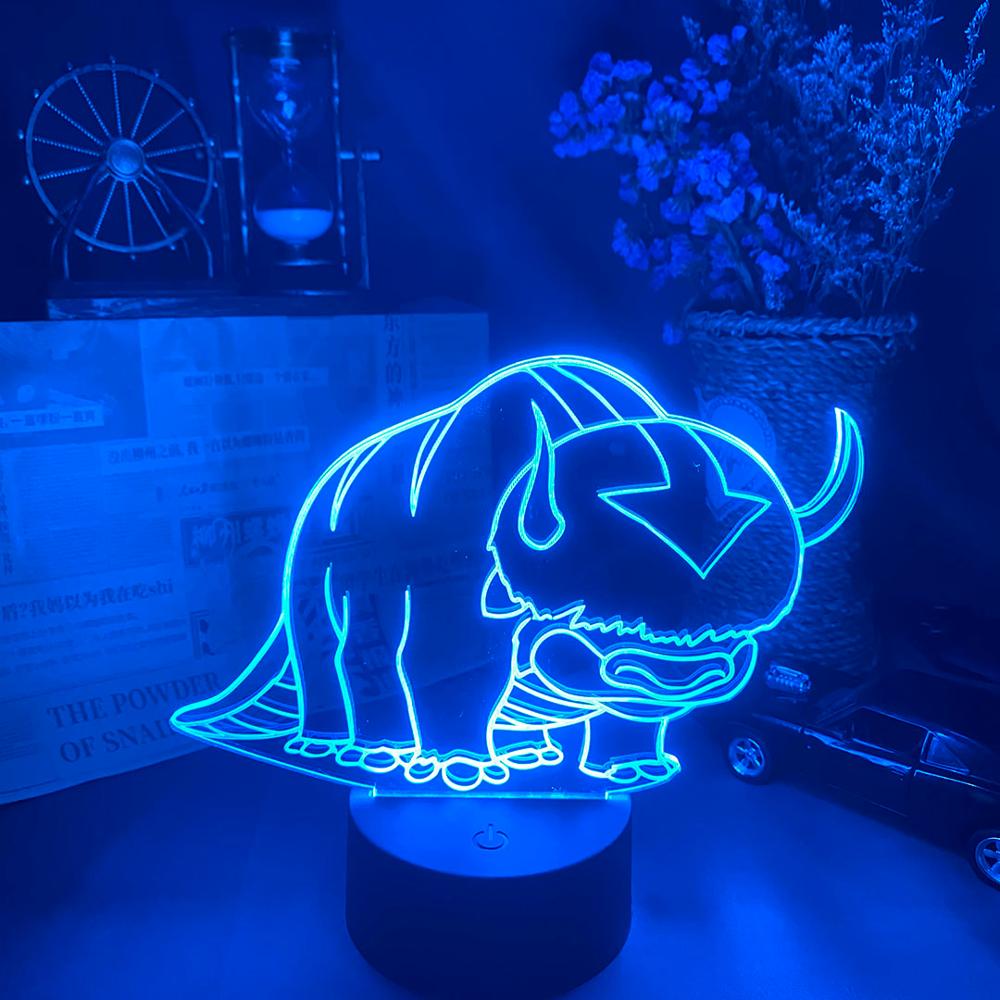 Avatar The Last Airbender 3d LED Nachtlicht mit Farbwechsel kaufen