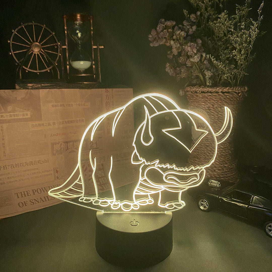 Avatar The Last Airbender 3D Led Lamp: Suki Led Lamp