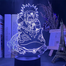 Lade das Bild in den Galerie-Viewer, Naruto Uzumaki LED Nachtlampe Sasuke Kakashi Hatake Kids Slaapkamer Nachtlampje Itachi Uchiha kaufen
