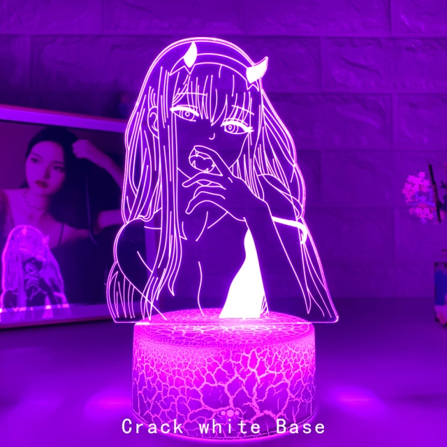 Anime Zero Two Nachtlicht Nachtlampe mit 3D Effekt kaufen