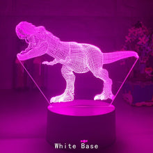 Lade das Bild in den Galerie-Viewer, T-Rex Nachtlampe Nacht Licht mit 3D LED Effekt kaufen
