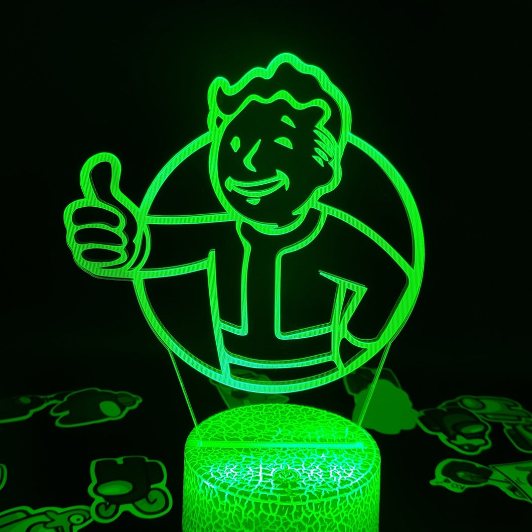 Fallout Pip Boy Lampe Licht mit Farbwechsel kaufen