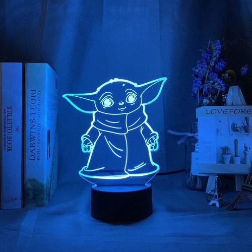 Star Wars Yoda Nacht Lampe Deko Licht kaufen