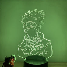 Lade das Bild in den Galerie-Viewer, Naruto Nachtlicht Lampe mit 7 Farben im Wechsel und 3D Effekt kaufen
