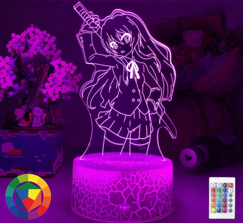 3D LED Hologramm Nachtlampe Anime Taiga Aisaka kaufen