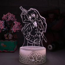 Lade das Bild in den Galerie-Viewer, 3D LED Hologramm Nachtlampe Anime Taiga Aisaka kaufen
