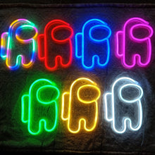 Lade das Bild in den Galerie-Viewer, Among us Neon Wand Lampe Licht kaufen
