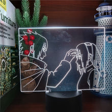 Lade das Bild in den Galerie-Viewer, Naruto Uchiha Sasuke Haruno Sakura 3D Lampe kaufen
