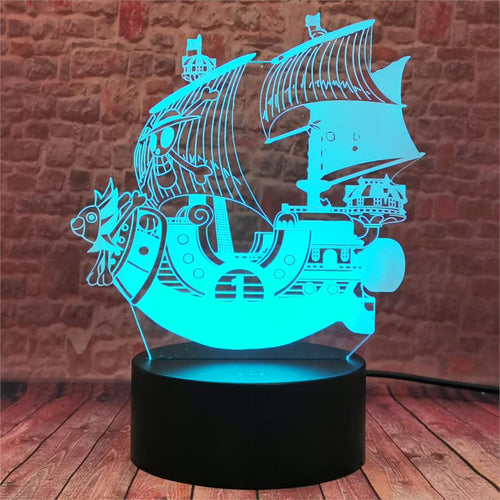 One Piece Piratenschiff Nachtlicht Nacht Lampe kaufen