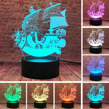 Lade das Bild in den Galerie-Viewer, One Piece Piratenschiff Nachtlicht Nacht Lampe kaufen
