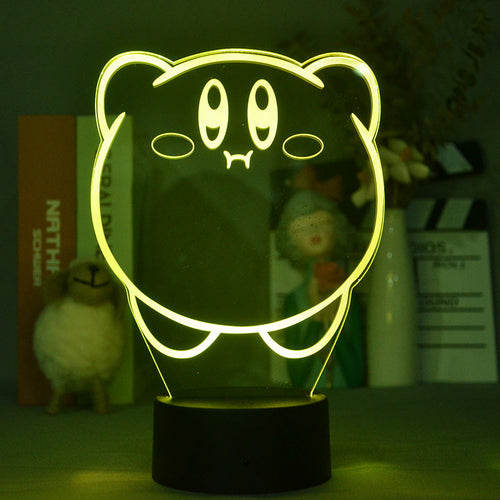Kirby 3D Illusion Nachtlampe Deko Licht kaufen