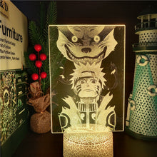 Lade das Bild in den Galerie-Viewer, Naruto Uzumaki Kurama 3D Lampe kaufen
