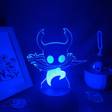 Lade das Bild in den Galerie-Viewer, Hollow Knight Lampe Nachtlicht 3D Effekt, Farbwechsel kaufen
