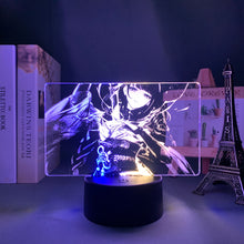 Lade das Bild in den Galerie-Viewer, Genshin Impact Raiden Shogun Nacht Licht mit 3D Effekt kaufen
