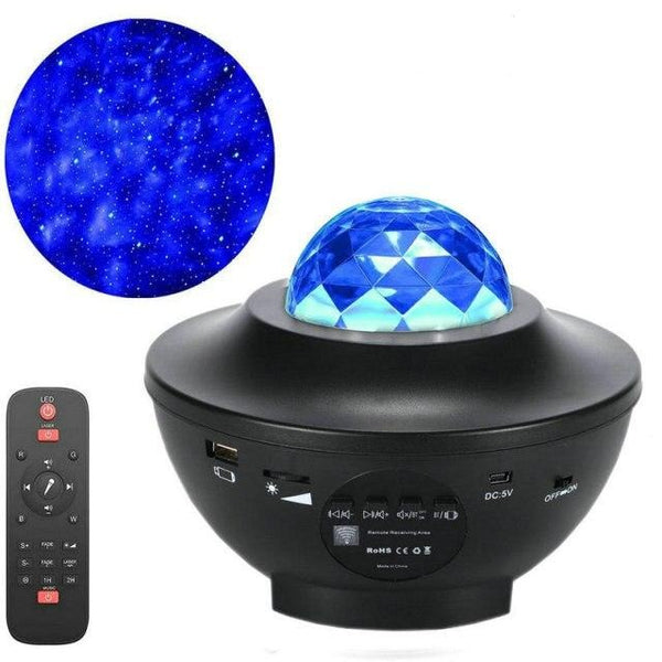 Sternenhimmel Projektor mit 10 Farben, 2 Modi und Auto-Off-Timer