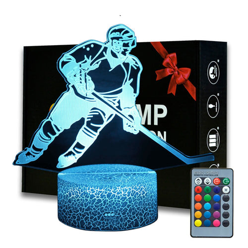 3D Illusion Lampe Licht mit Eishockey Motiv kaufen