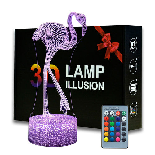 Nachtlicht mit Flamingo Motiv kaufen