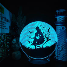 Lade das Bild in den Galerie-Viewer, 3D-Nachtlicht: Naruto Uchiha Itachi, Anime, Manga, LED-Illusionslampe kaufen
