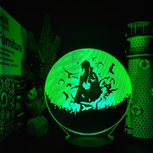 Lade das Bild in den Galerie-Viewer, 3D-Nachtlicht: Naruto Uchiha Itachi, Anime, Manga, LED-Illusionslampe kaufen

