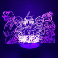 One Piece 3D Nacht Licht Zoro Luffy Nami Sanji kaufen