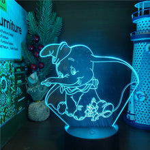 Lade das Bild in den Galerie-Viewer, Dumbo 3D Nachtlicht kaufen
